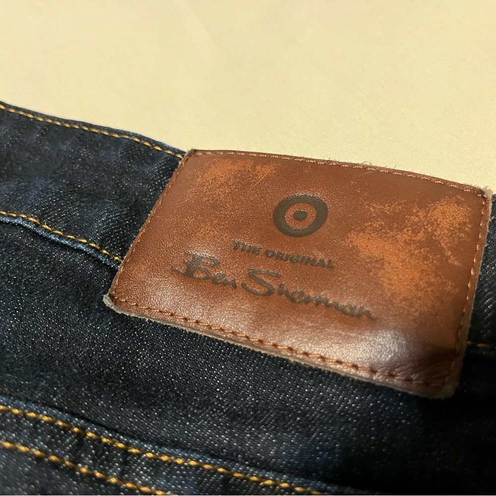 Ben Sherman Raw Dark Blue Denim